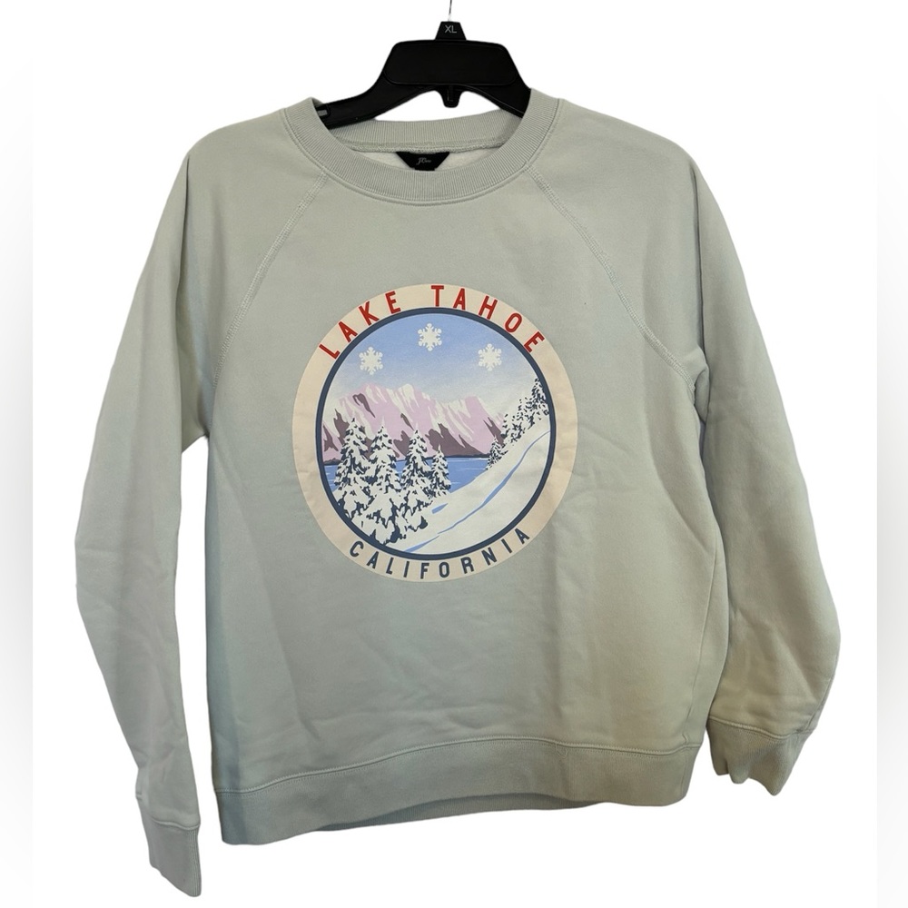 J. Crew‎ Lake Tahoe crew neck pullover sweatshirt
